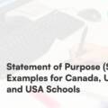 Statement of Purpose (SOP) Examples for Canada, UK, and USA Schools